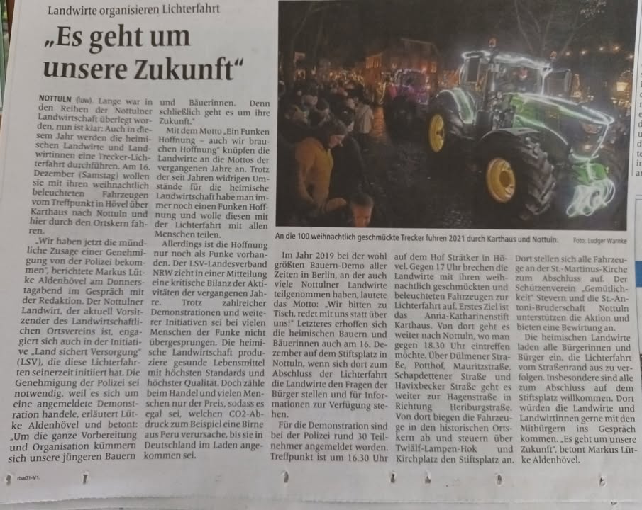 Foto 1 zum Beitrag vom 02.12.2023